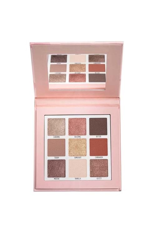 Golden Rose Miss Beauty Eyeshadow Palette - 02 Nude Addict - Far Paleti