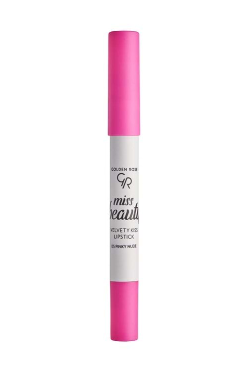 Golden Rose Miss Beauty Velvety Kiss Lipstick - 05 Pinky Nude - Mat Kalem Ruj