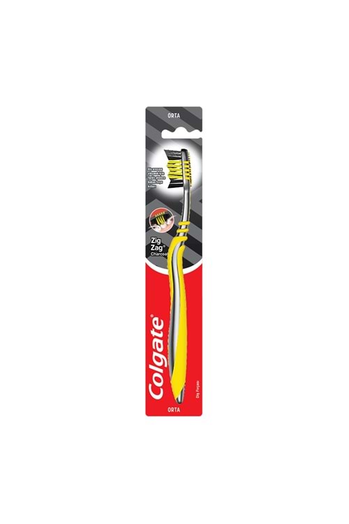 Colgate Diş Fırça Zig Zag Charcoal