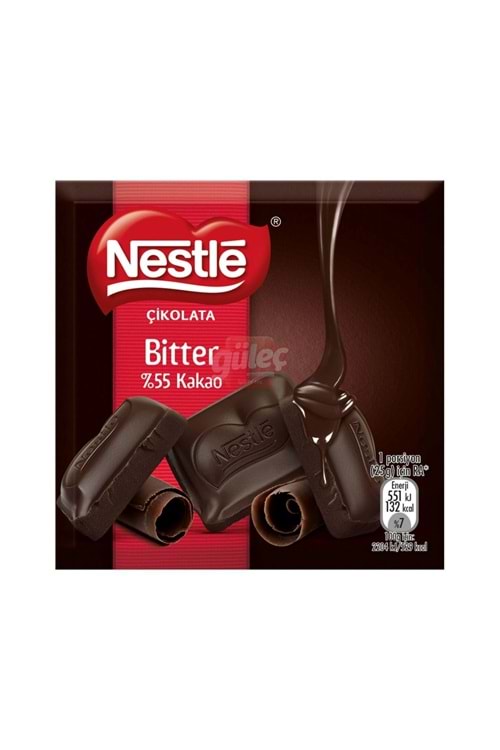Nestle Çikolata Classic Bitter Kare 60 Gr