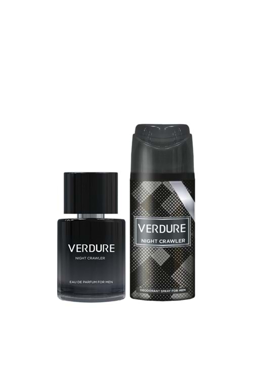 Verdure Night Crawler Erkek Parfüm + Deodorant 2'li Set