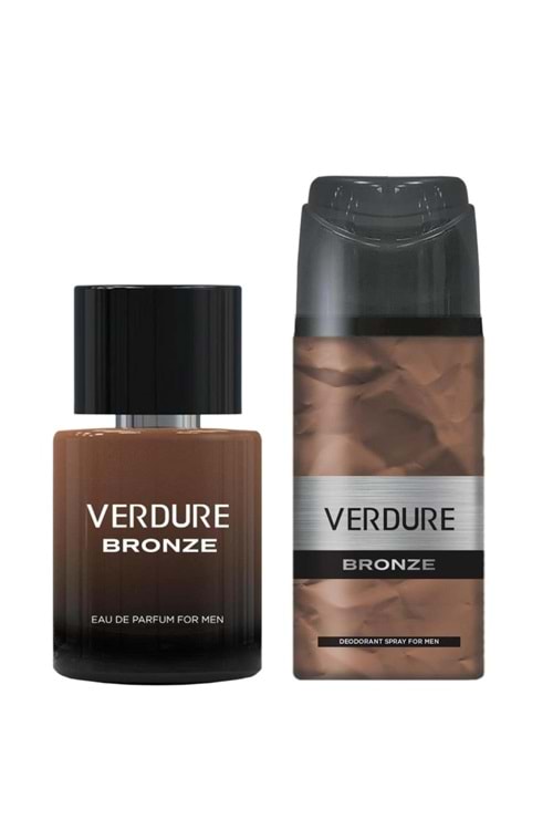 Verdure Bronze Erkek Parfüm Seti 100 Ml + Deodorant 150 ml