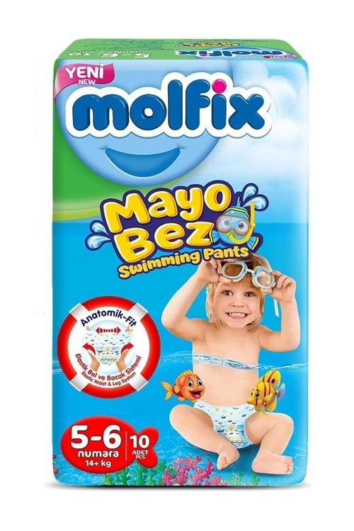 Molfix Mayo Bez 5-6 Beden 14+ Kg 10 Adet