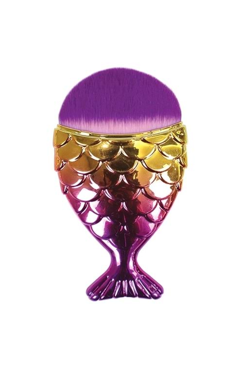 Elly Unicorn Balık Şekilli Fondöten Ve Kontur Fırçası - 25