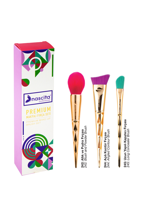 Nascita Stiletto Serisi Makyaj Fırça Set 1