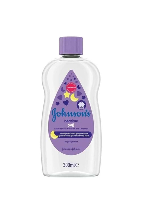Johnson's Baby Bedtime - Sakinleştirici Etkili Bebek Yağı 300ml