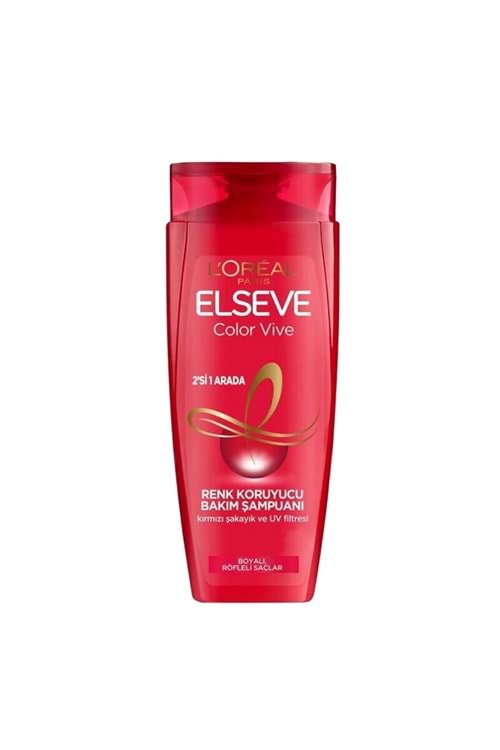 Loreal Paris Elseve Color Vive 2'si 1Arada Renk Koruyucu Bakım Şampuanı 360 ml