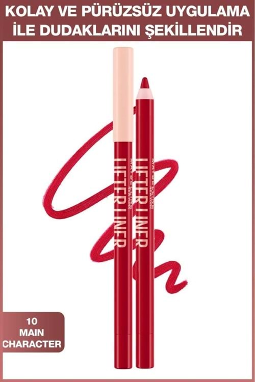 Maybelline New York Lifter Liner Dudak Kalemi- 10 Main Character