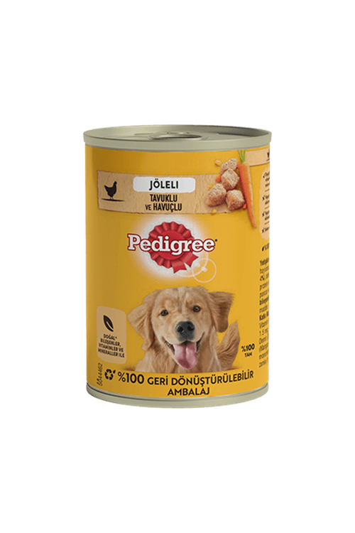 Pedigree Tavuklu ve Havuçlu Konserve Yaş Mama 400 G