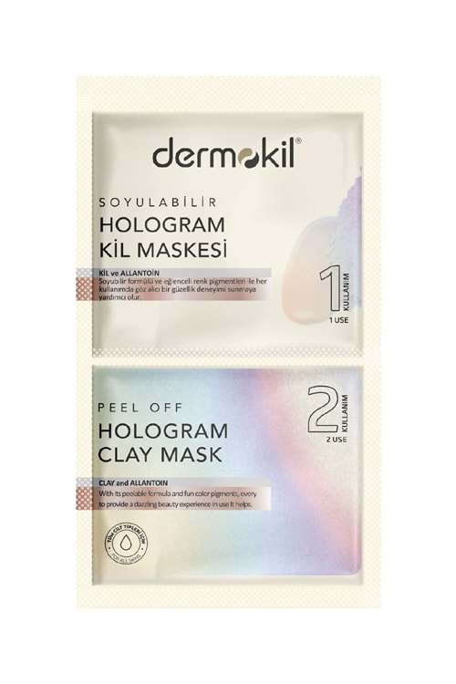 Dermokil Soyulabilir Hologram Maske 2*7.5 ml.