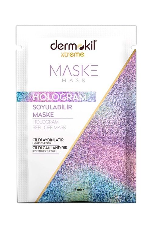 Dermokil Hologram Soyulabilir Yüz Maskesi 15 ml.