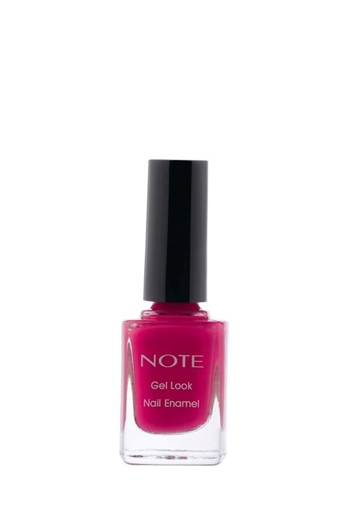 Note Gel Look Oje 08 Fuchsia Peony - Pembe