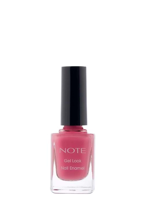 Note Gel Look Oje 07 Fluorescent Pink - Pembe