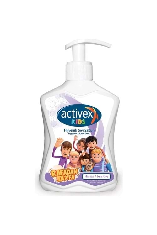 Activex Kids Hijyenik Sıvı Sabun HASSAS 300ml.