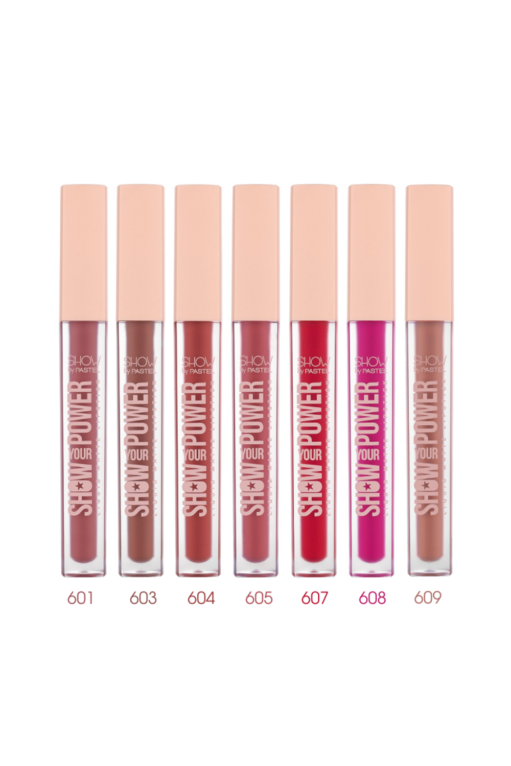Pastel Show By Pastel Show Your Power Liquid Matte Lipstick - Likit Mat Ruj 609 - 4.1 g