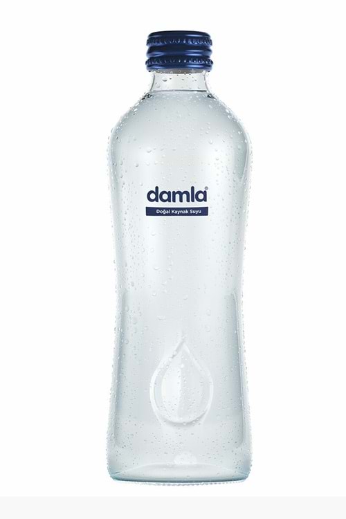 Damla Su Cam Şişe 330 ml