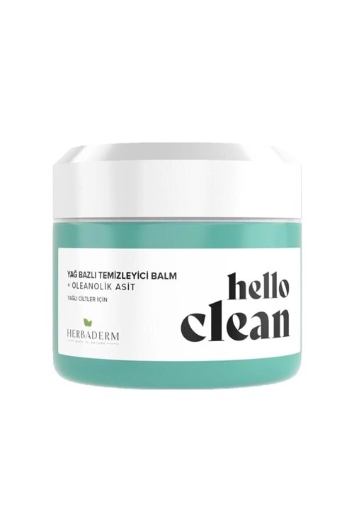 Herbaderm Hello Clean Gözenek Karşıtı Yağ Bazlı Temizleyici Balm