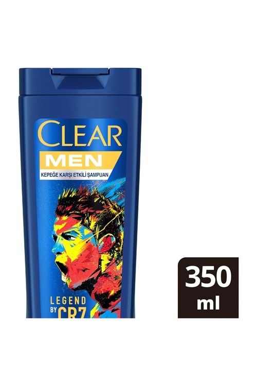 Clear Men Kepeğe Karşı Etkili Şampuan Legend By CR7 Cristiano Ronaldo 350 ml