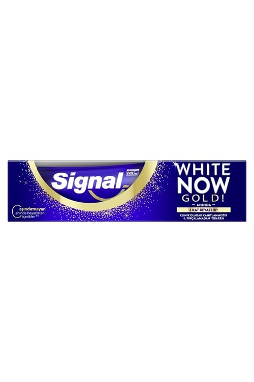 Signal Diş Macunu White Now Gold 75Ml