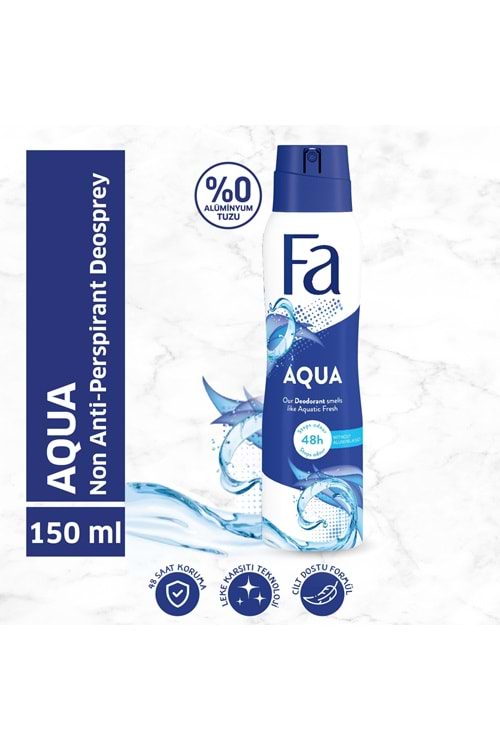 Fa Aqua Deosprey 150 Ml Okyanus Kokulu Kadın