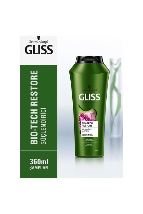 Gliss Bio-Tech Saç Bakım Şampuanı 360 ML