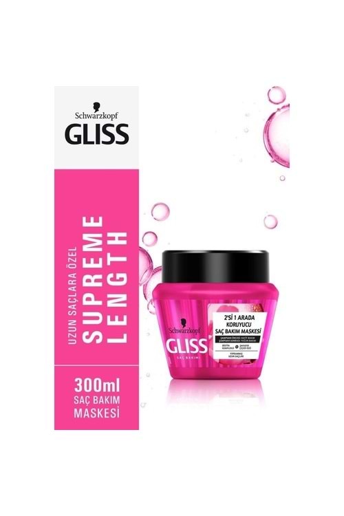 Gliss Supreme Length Saç Bakım Maskesi 300 ML