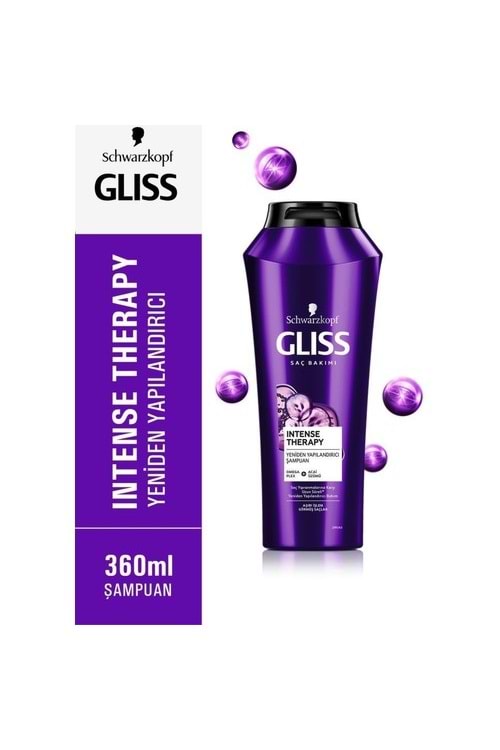 Gliss Intense Therapy Saç Bakım Şampuanı 360 ML