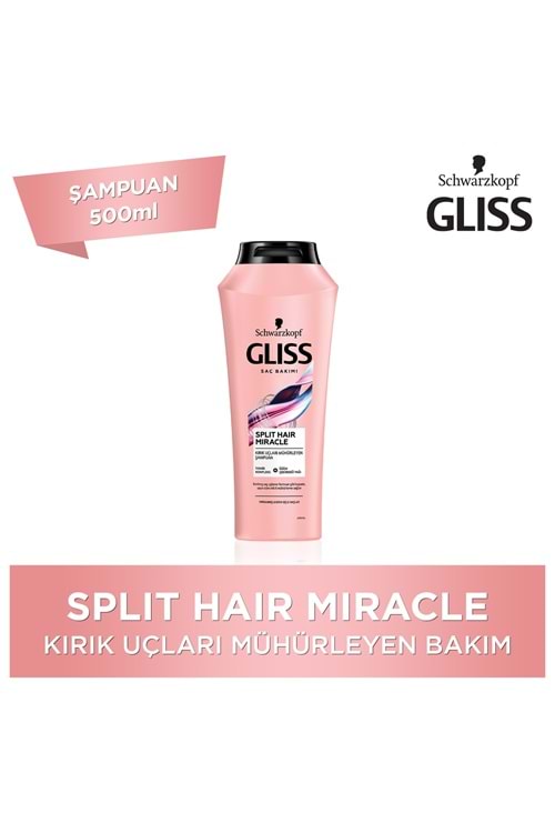 Gliss Split Hair Miracle Şampuan 500 ml