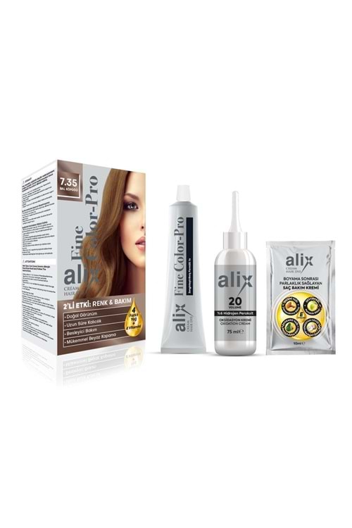 Alix Saç Boyası 7.35 Bal Köpüğü 50 ml