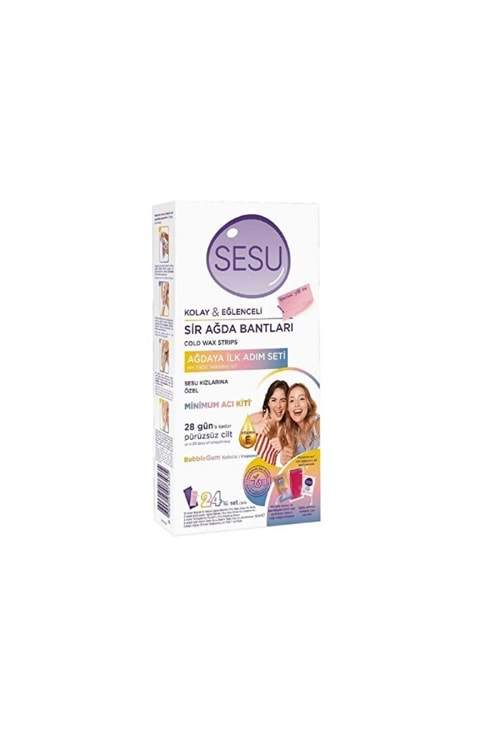 Sesu İlk Adım Ağda Bandı 24'lü Set