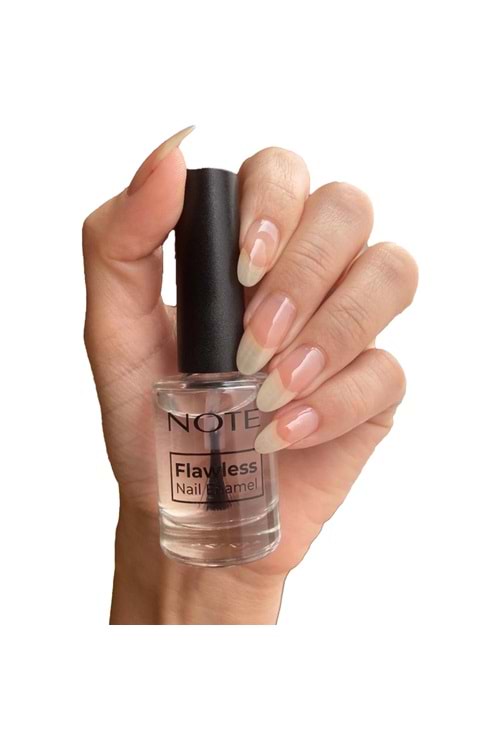 Note Flawless Nail Enamel Oje 01 Şeffaf