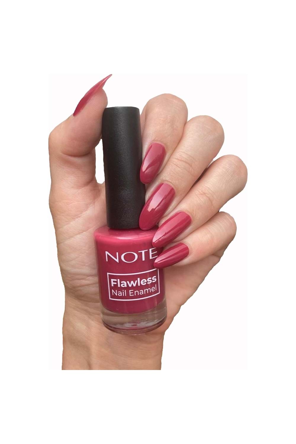 Note Nail Flawless Oje 08 Koyu Gül Kurusu