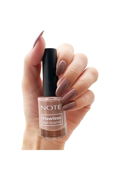 Note Flawless Nail Enamel Oje 06 Sütlü Kahve