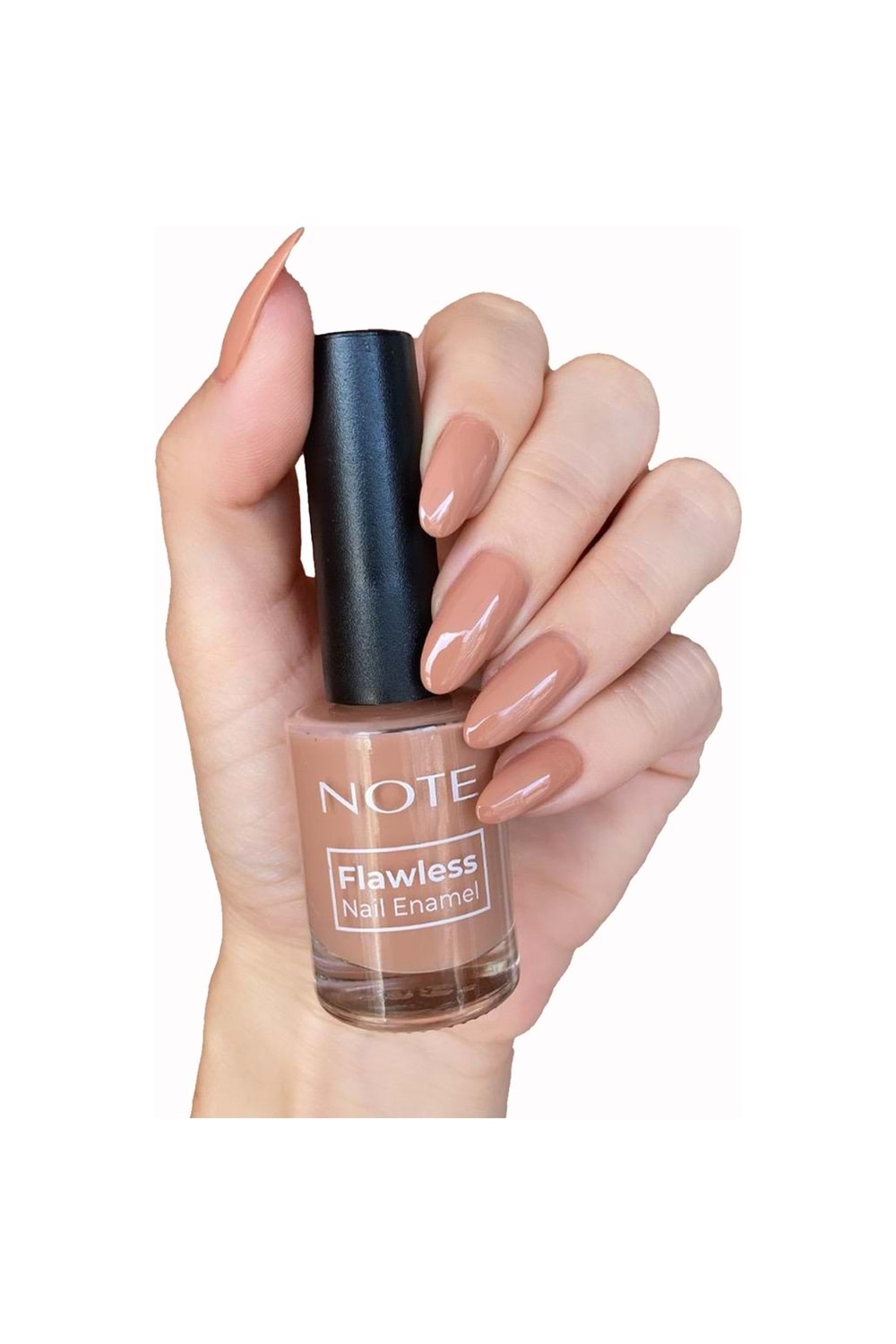 Note Flawless Nail Enamel Oje 05 Açık Krem