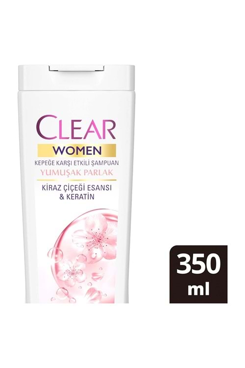 Clear Women Kiraz Çiçeği Esansı Şampuan 350 ml