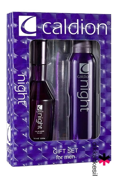 Caldion Nıght Edt 100 ml Erkek Parfüm + Deodorant 150 ml Set