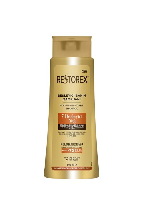 Restorex 7 Besleyici Yağ Bakım ŞAMPUAN-500 ml