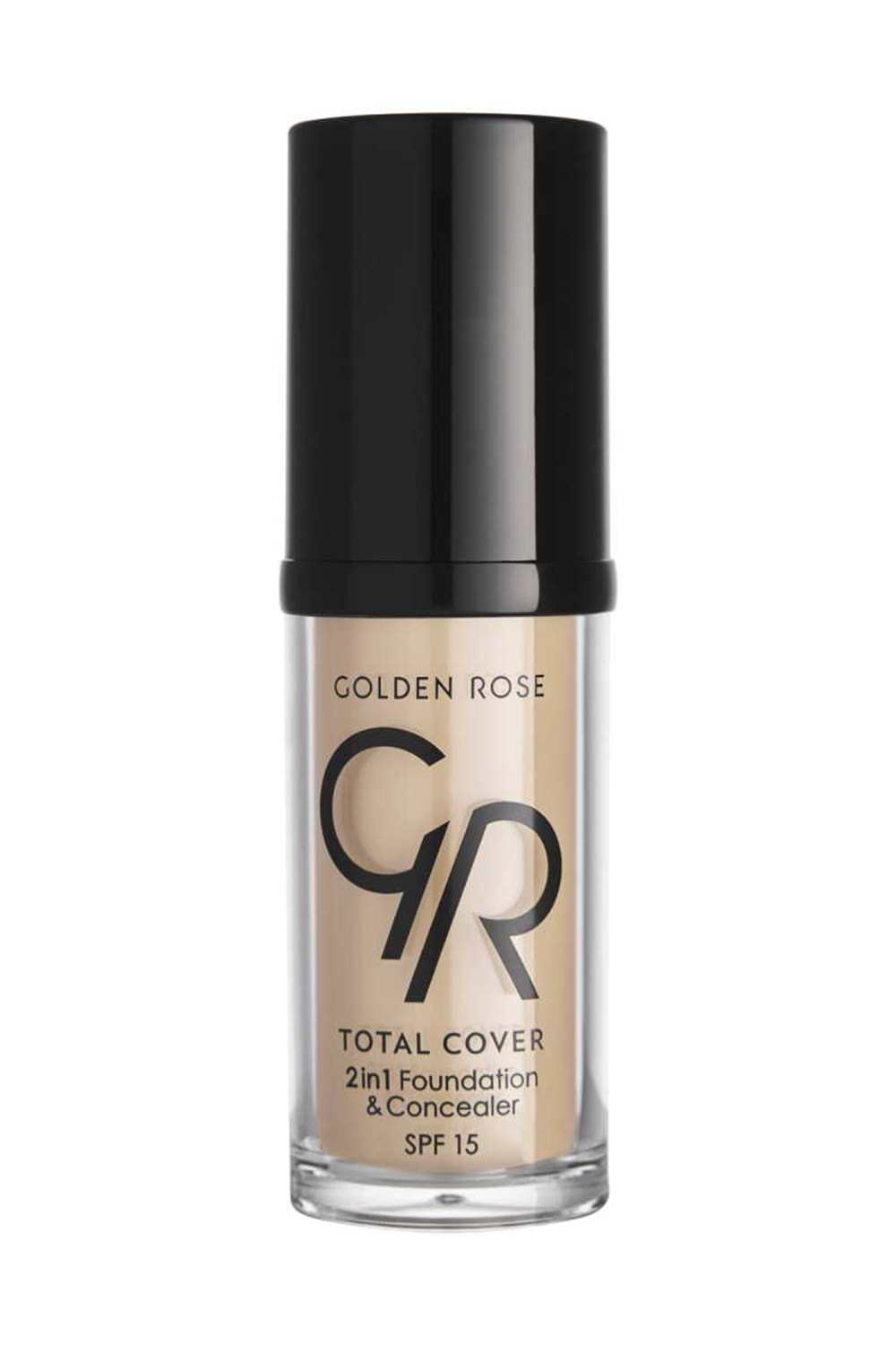 Golden Rose Total Cover 2in1 Foundation&Concealer-11 Nude-Kapatıcı Fondöten