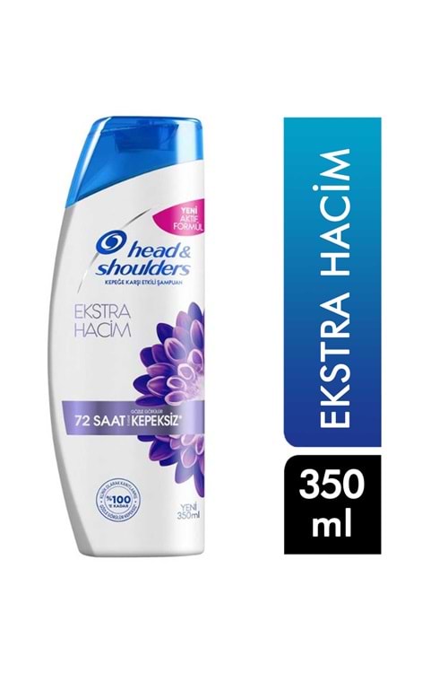 Head & Shoulders Şampuan 350 ml Ekstra Hacim
