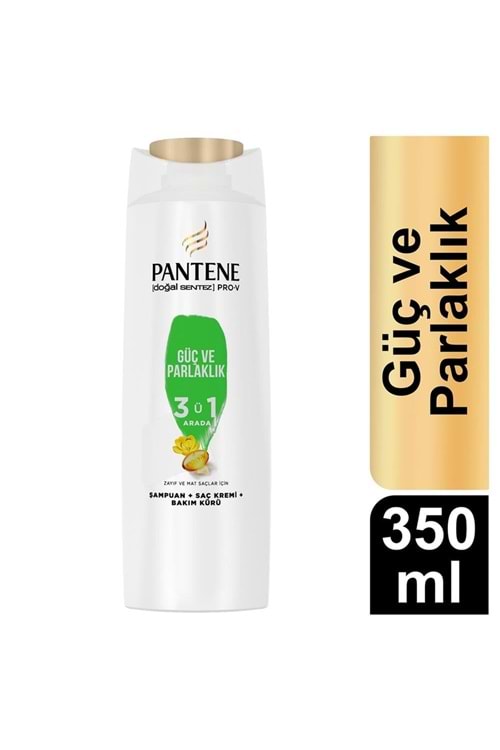 Pantene Doğal Sentez Güç ve Parlaklık Şampuan 350 ml