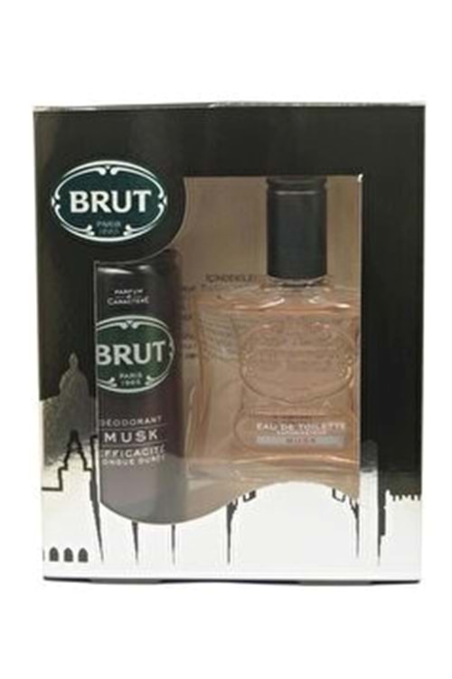 Brut Musk Edt Parfüm 100 ML + Deodorant 200 ML Seti