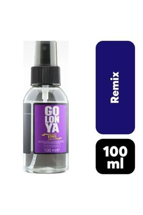 Golonya Sprey Kolonya Plastik Şişe Remix 100 ml