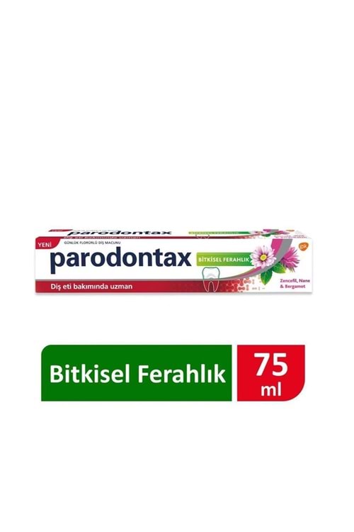 Parodontax Diş Macunu - Bitkisel Ferahlık Etkili 75 ml
