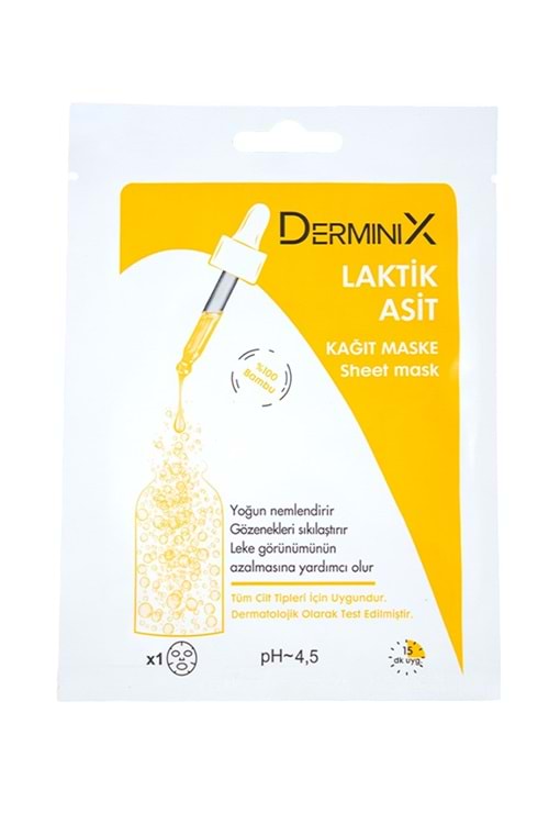 Derminix Laktik Asit Kağıt Maske
