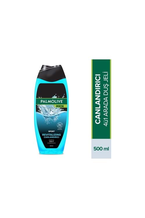 Palmolive Men Sport 4ü1 Arada Canlandırıcı Erkek Duş Jeli 500 ml