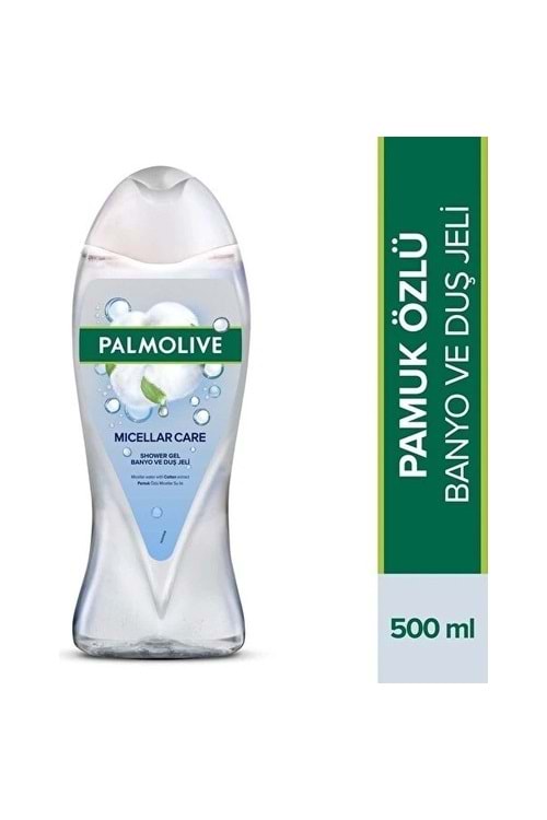 Palmolive Micellar Care Pamuk Özlü Micellar Su ile Banyo ve Duş Jeli 500 ml