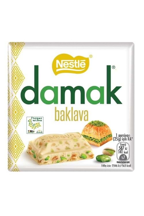 Nestle Damak Baklava Çikolata 60 Gr