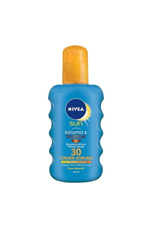 Nivea Sun Koruma ve Bronzluk 30SPF 200ML Sprey