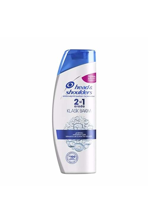 Head & shoulders 2'si 1 Arada Klasik Bakım Şampuanı 350 Ml