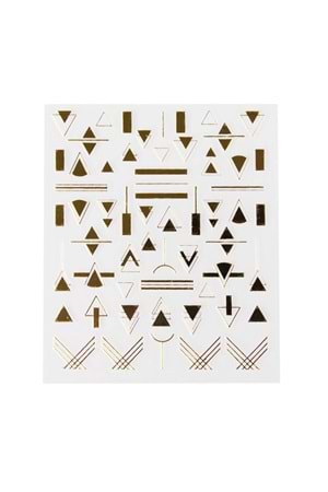 Nascita Triangle Sticker - 08